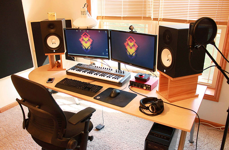 picture of vince's studio